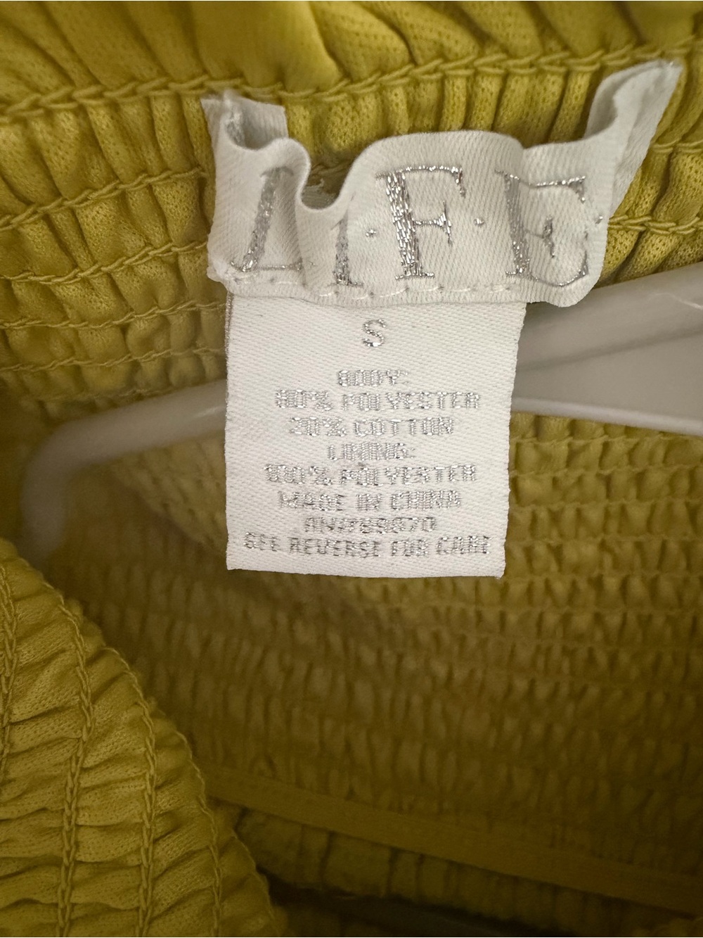 NWT LIFE Brand Smocked Ruffle Tiered Skirt or dress - Green - Picture 3 of 3